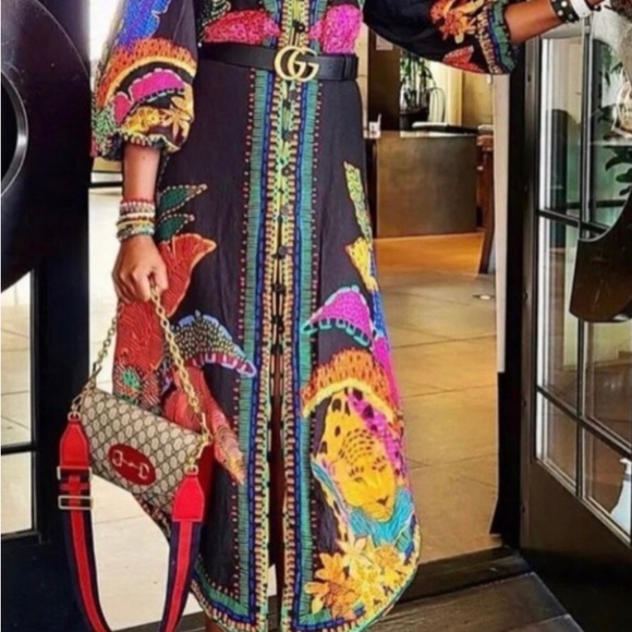 Farm Rio cool leopards dress size small - Picture 10 of 10